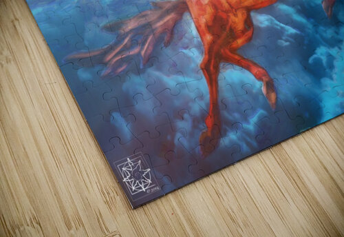Sky Dancing ChrisHarrisArt puzzle