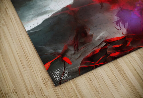The Necromancer ChrisHarrisArt puzzle