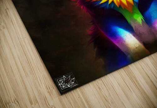 Indigo ChrisHarrisArt puzzle