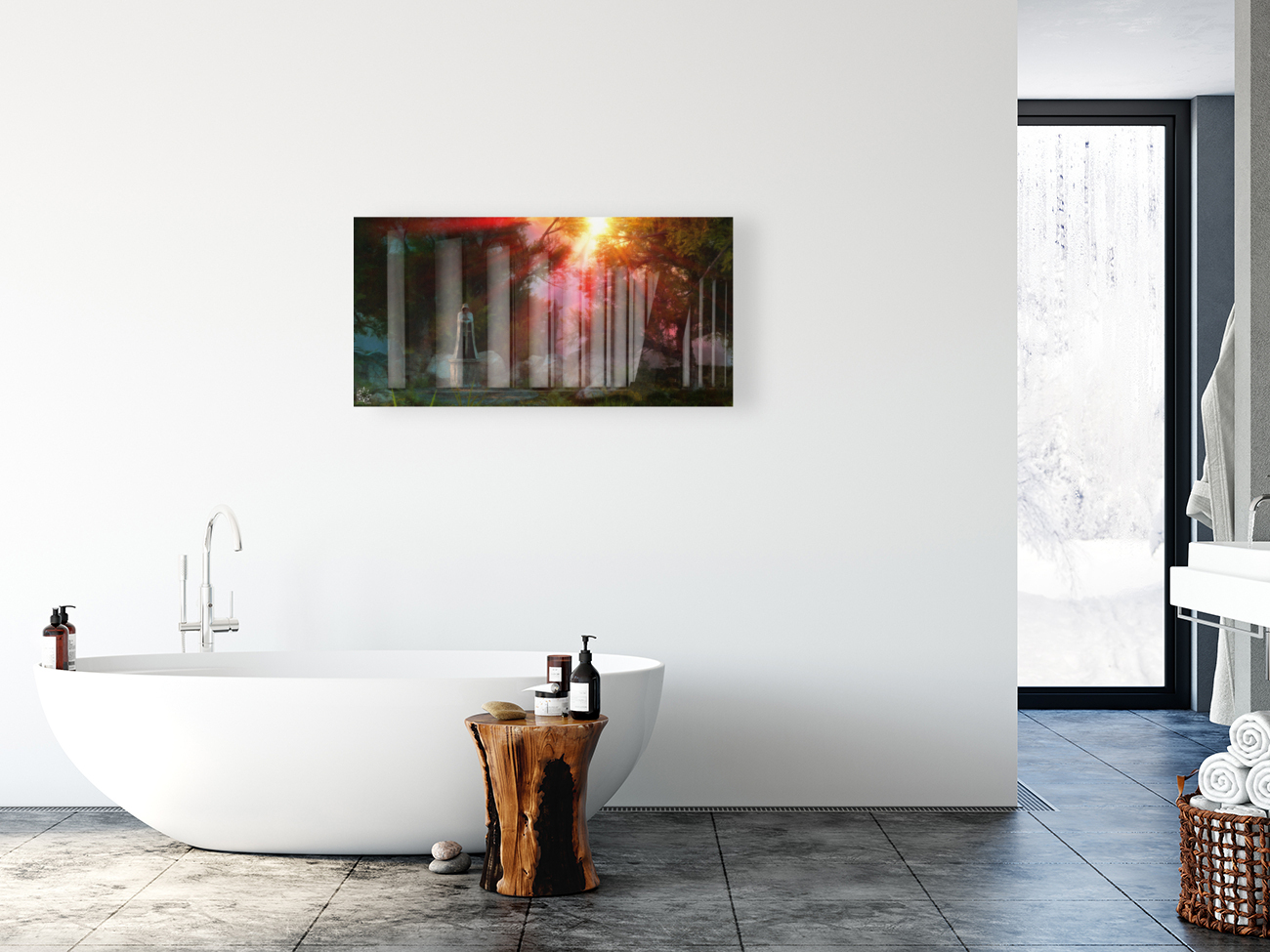 The Sunset Glade Reproduction