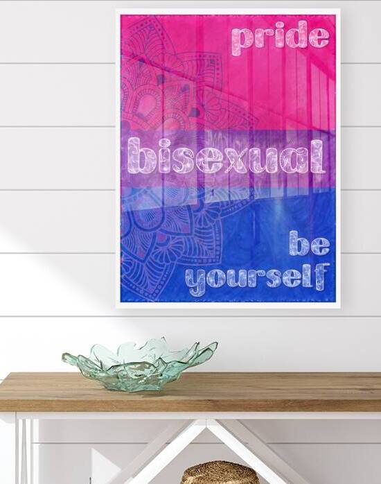 Bisexual Pride by ChrisHarrisArt