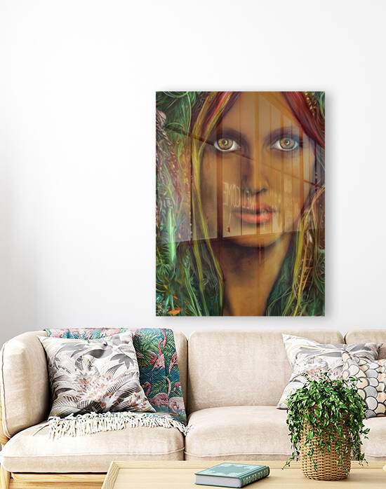 The Green Woman 5 by ChrisHarrisArt