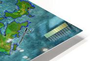 Ôrëńen World Map HD Metal print