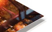 The Fire Opal HD Metal print