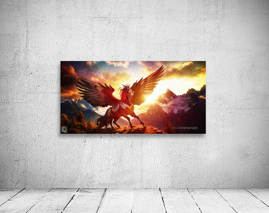 Winged Mountain Wall Preview
