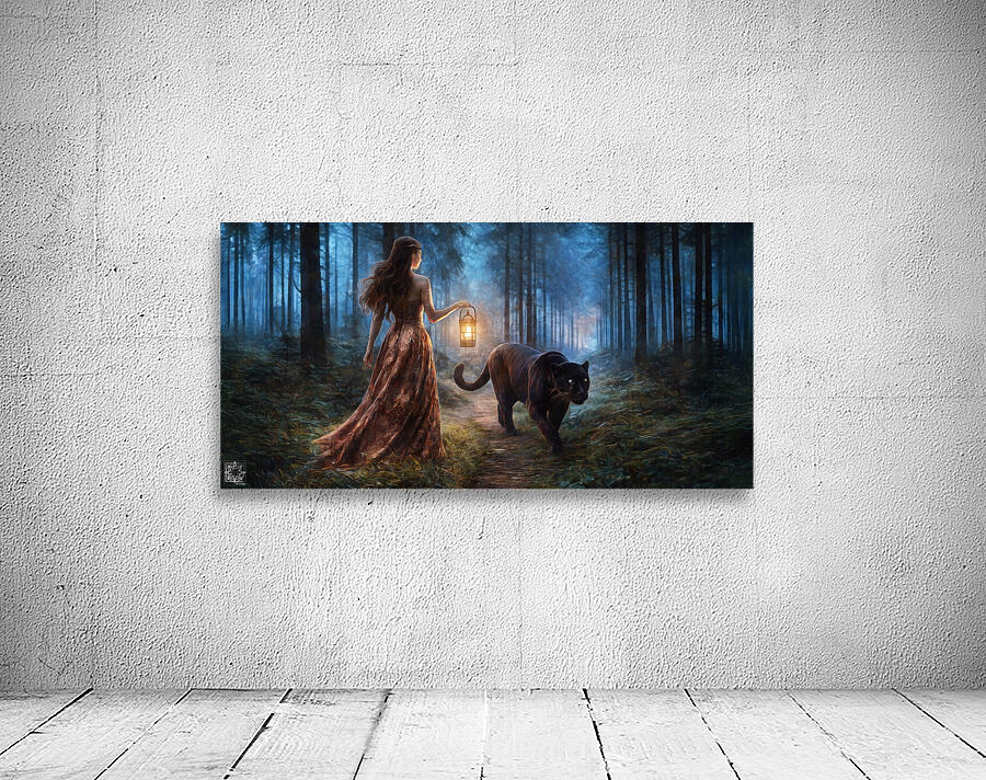 The Ghostly Lantern Wall Preview