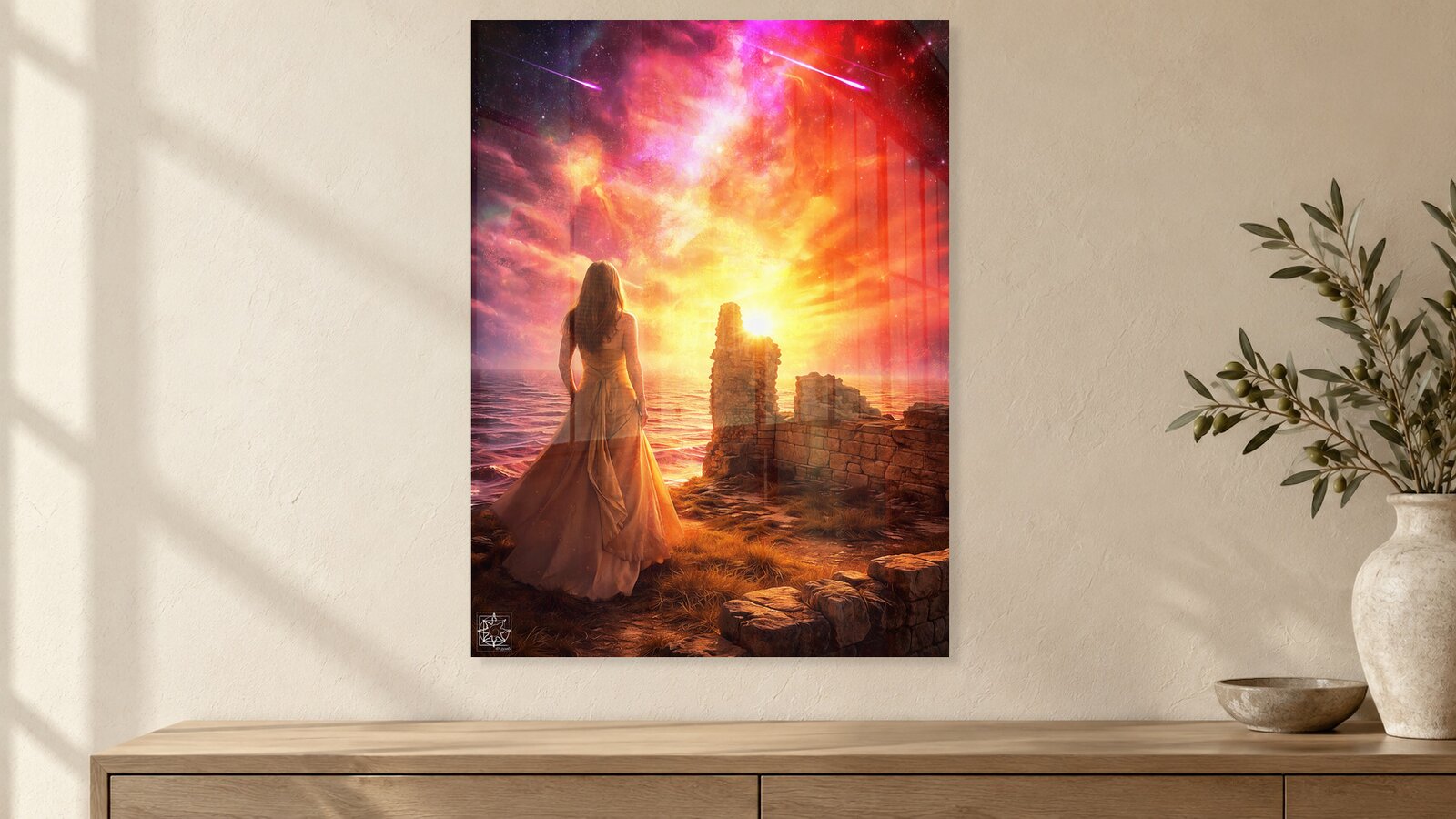 Looking Over the Edge Wall Preview