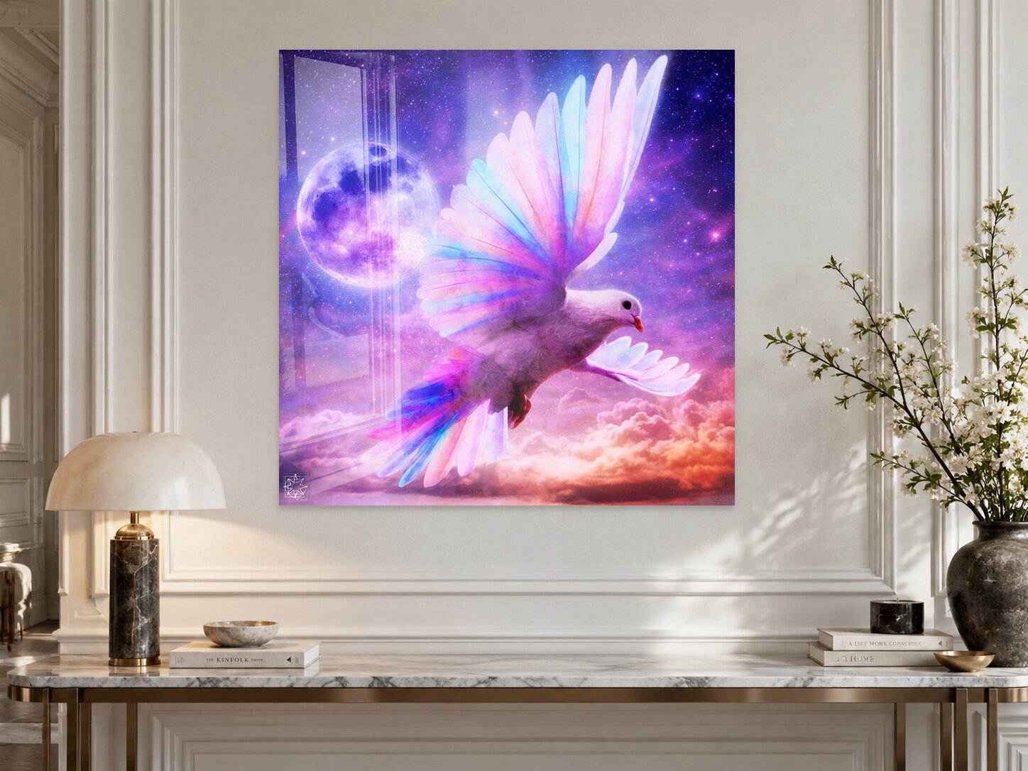 The Celestial Dove Wall Preview