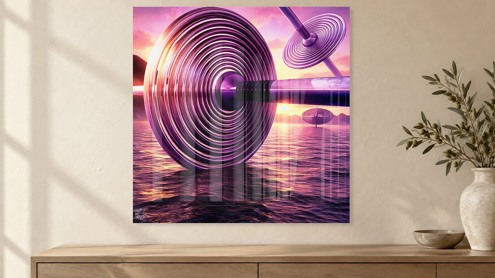 Invariant Art Wall Preview
