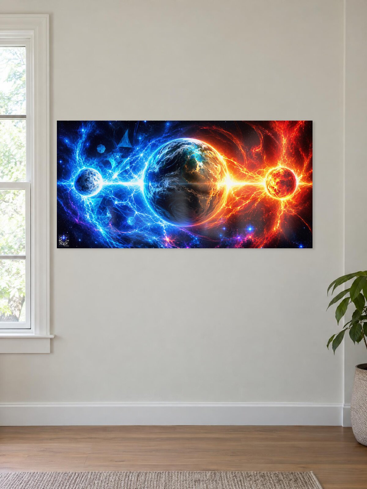 The Trinary System Wall Preview
