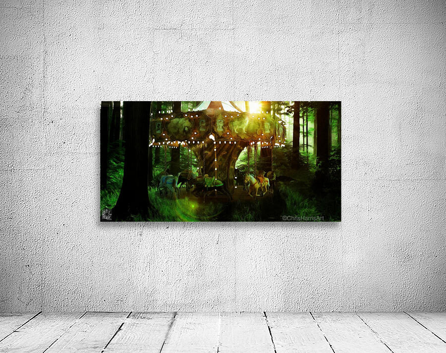 The Forest Vale Carousel Wall Preview