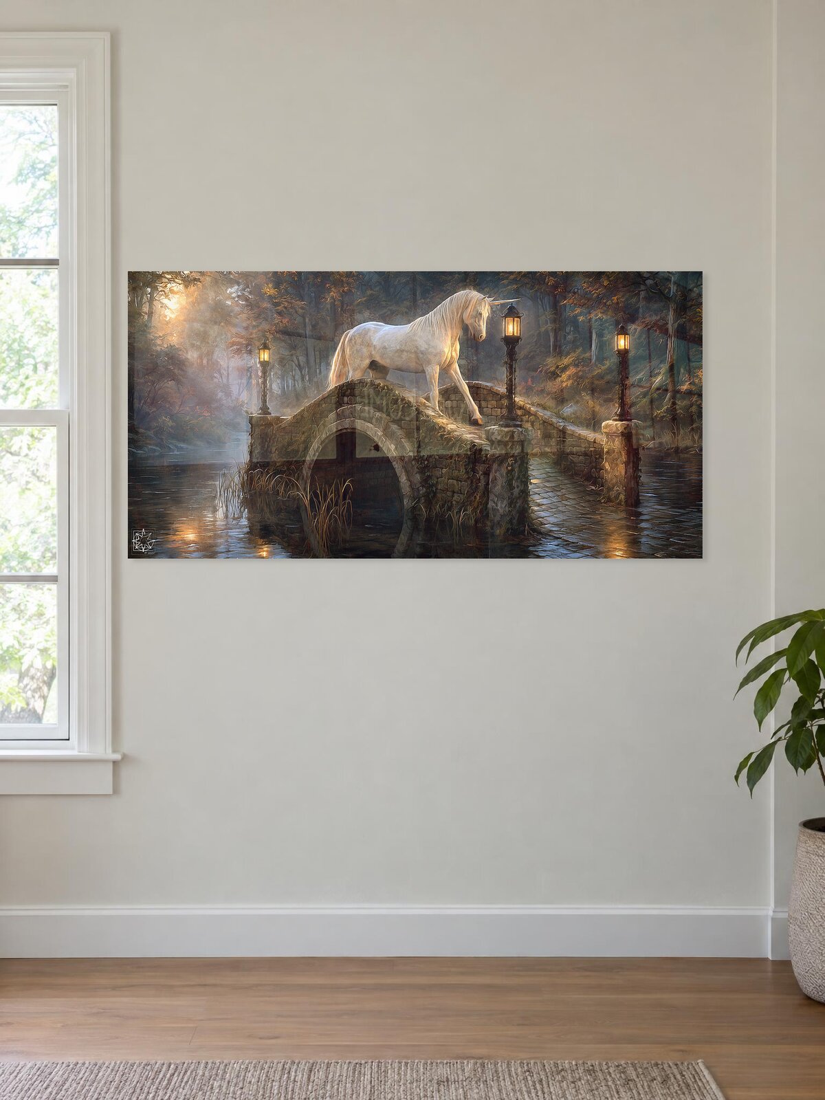 Unicorn Crossing Wall Preview