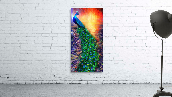 Peacock Wall Preview