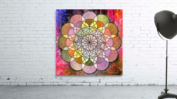Flower of Life Wall Preview