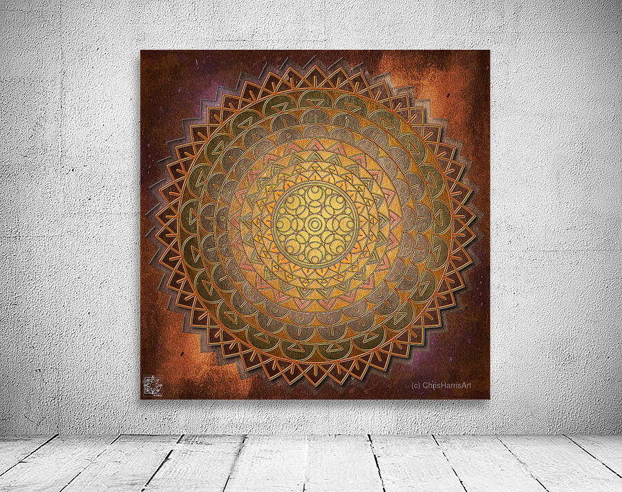 Sandstone Cosmos Wall Preview