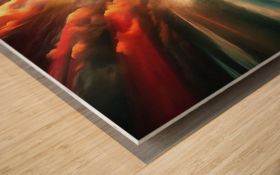 The Pilgrim Series: Nomad Wood print