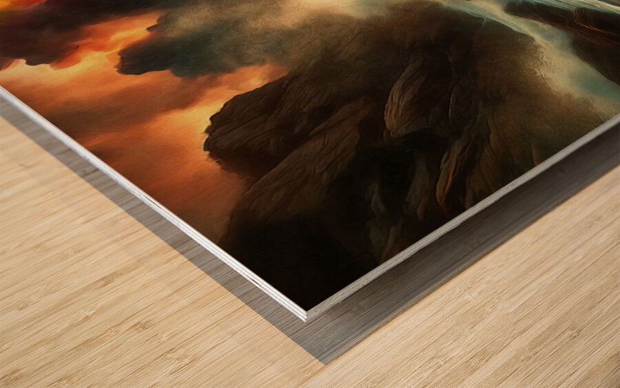 The Pilgrim Series: Sojourner Wood print