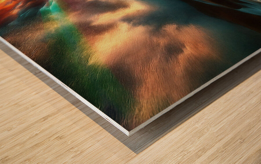 The Pilgrim Series: Traveler Wood print