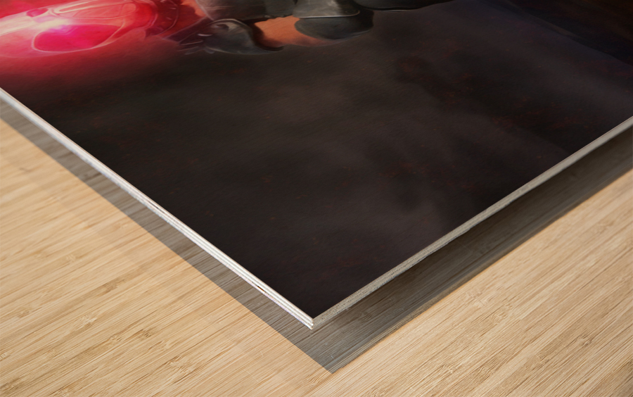 Dust Warrior Wood print