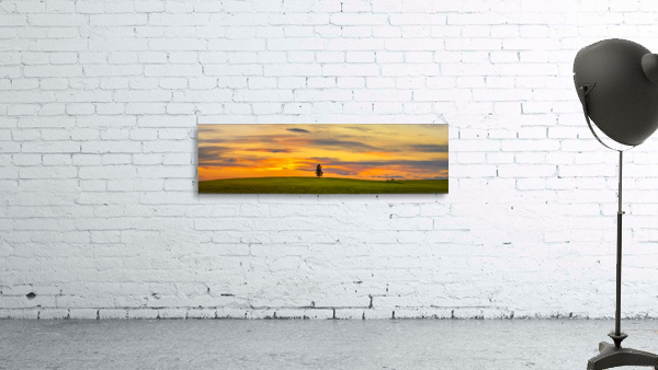 Sunset Pano Wall Preview