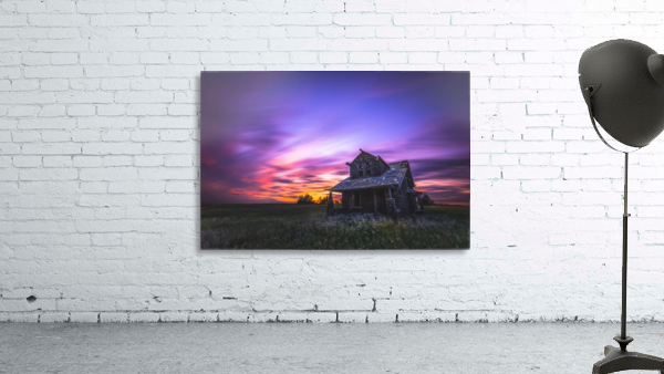 Abandoned Purple Wall Preview