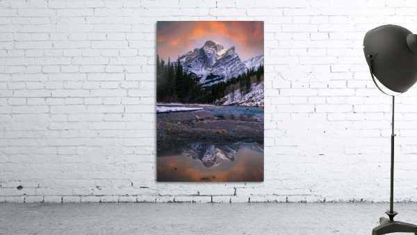 Kananaskis Sunset Wall Preview