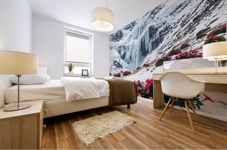 Winters Blush Mural print