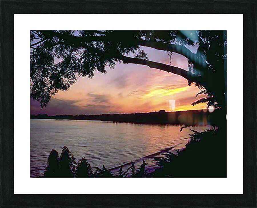 Tranquil Dusk Picture Frame print