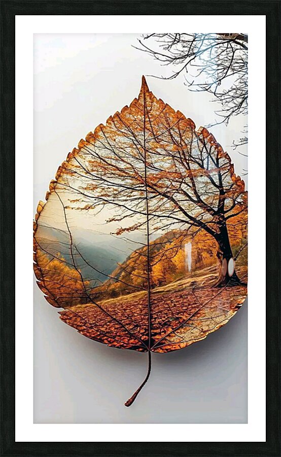 Autumn’s Canvas Picture Frame print