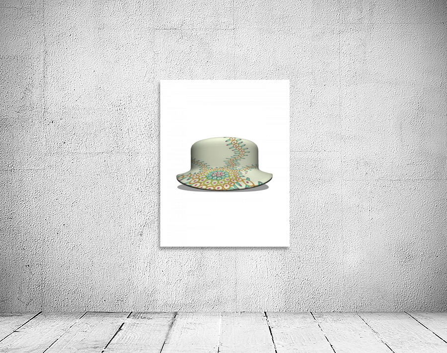 ABSTRACT DOODLE HAT 2 Wall Preview