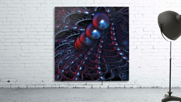 FRACTAL SPIDERWEB Wall Preview