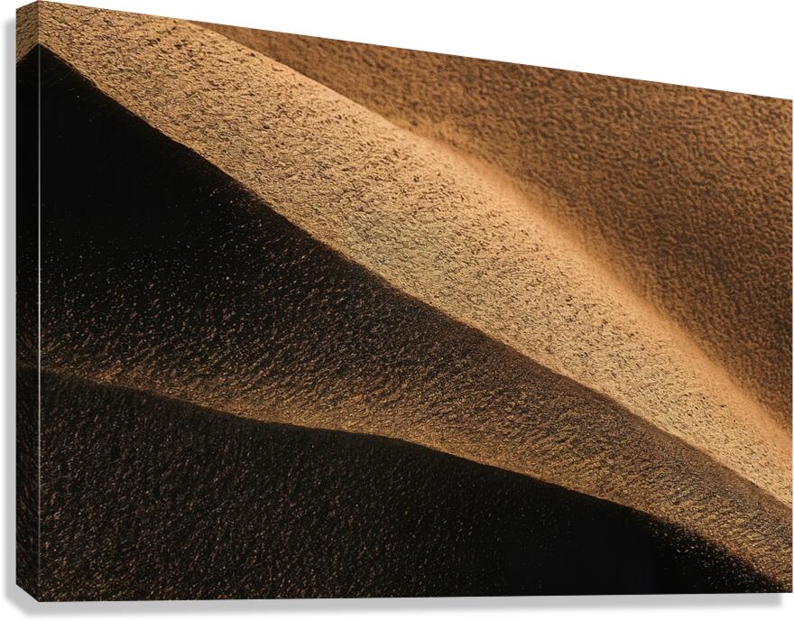A captivating desert landscape texture 1 Canvas Print