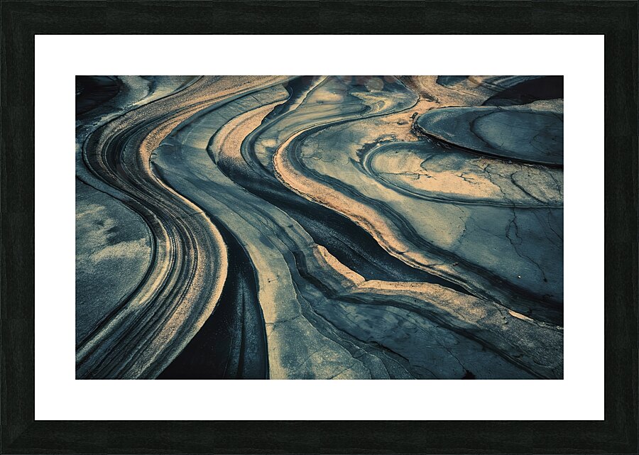 a natural stone surface 1 Picture Frame print