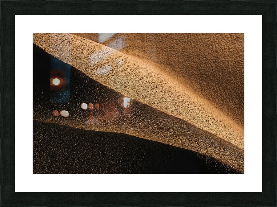A captivating desert landscape texture 1 Picture Frame print
