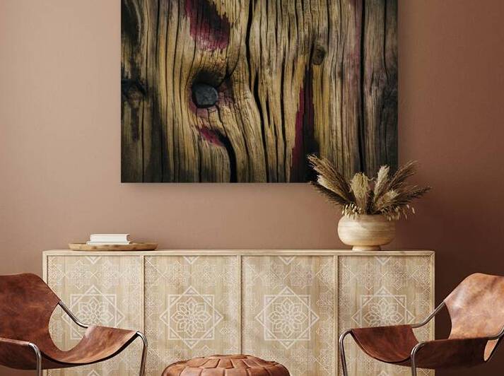 A stunning close up background of an antique wood by VeronicMorar