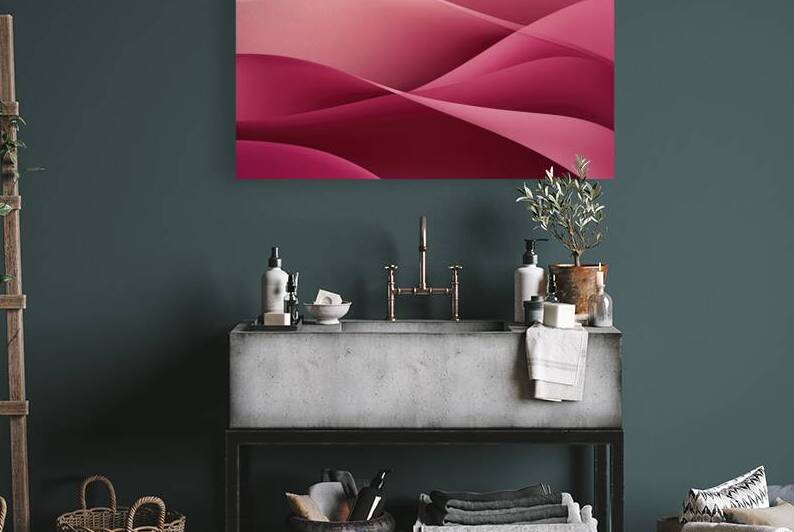 An exquisite abstract painting showcasing a seaml by VeronicMorar