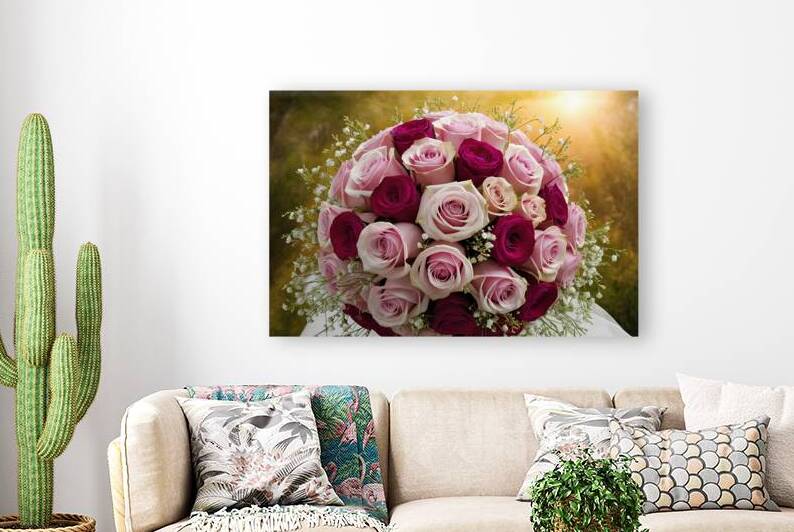 A stunning and romantic wedding bouquet featuring by VeronicMorar