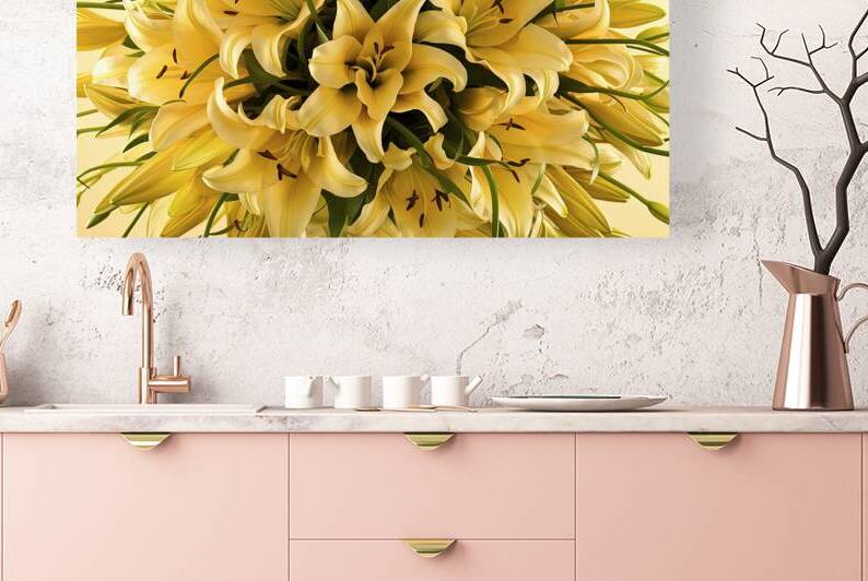A stunning arrangement of yellow lilies 2 by VeronicMorar