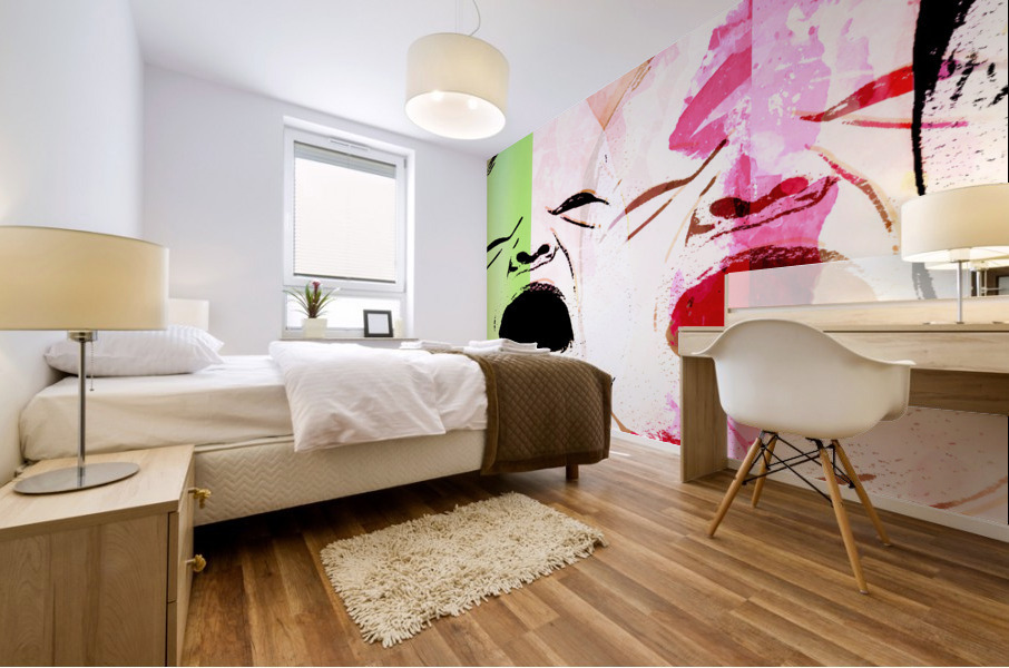 Baby abstract Mural print