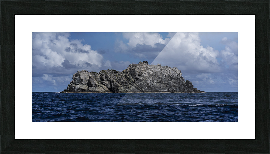 Ocean Rock Picture Frame print