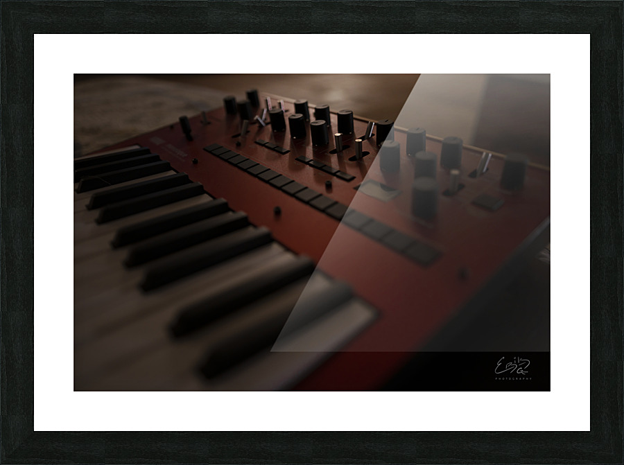 Li l Keyboard Picture Frame print