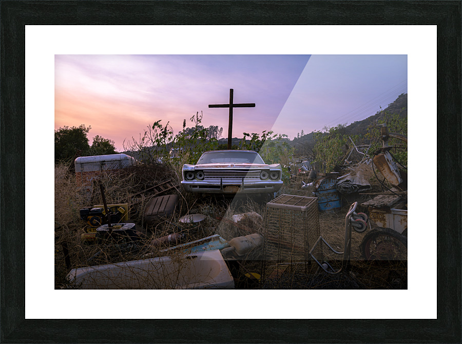 One Man s Trash Picture Frame print