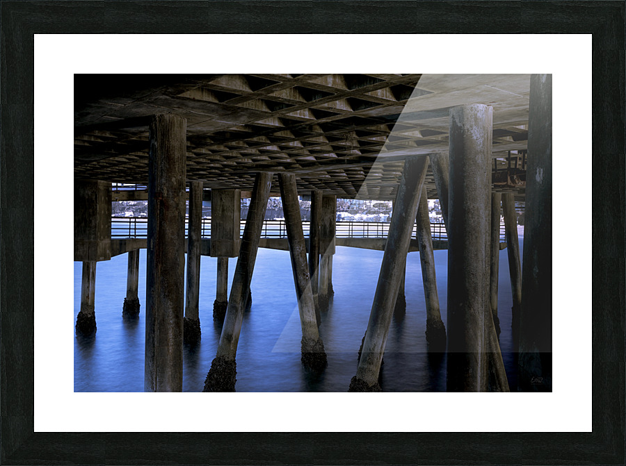 Under SM Pier Picture Frame print