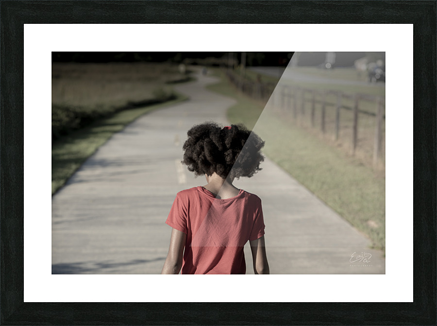 Walk This Way Picture Frame print