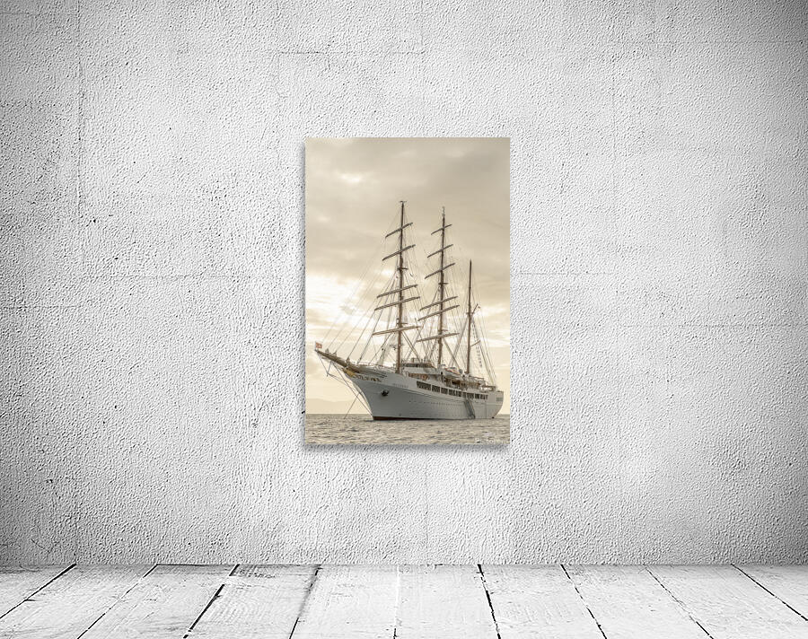 Modern Pirate Ship Wall Preview