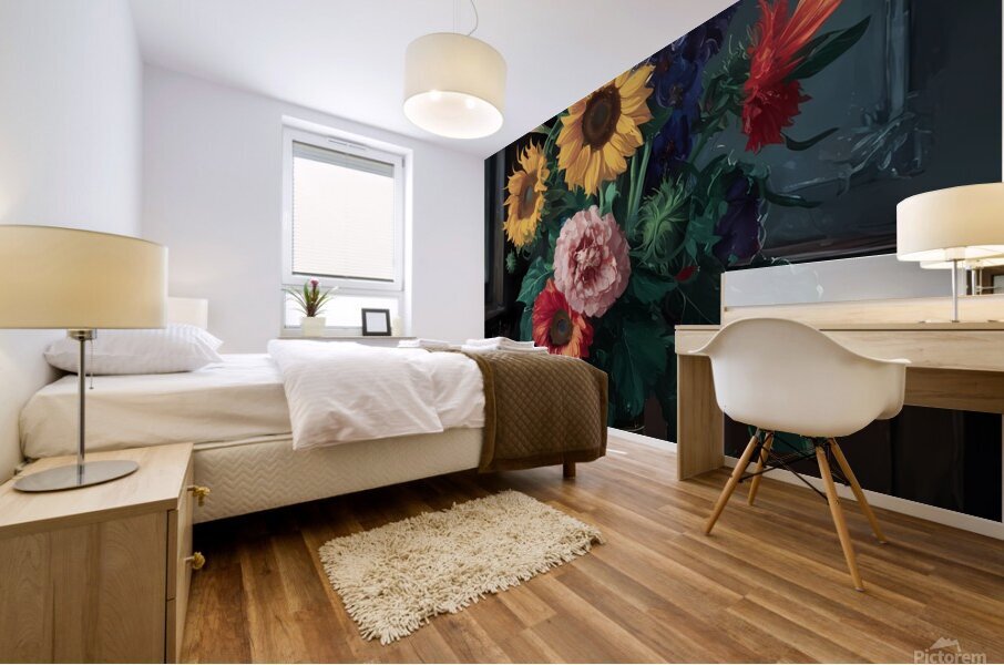 Victorian Bloom Harmony Mural print