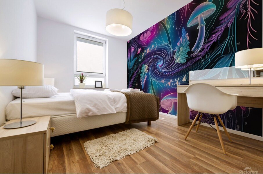 Enchanted Forest Dreamscape Mural print
