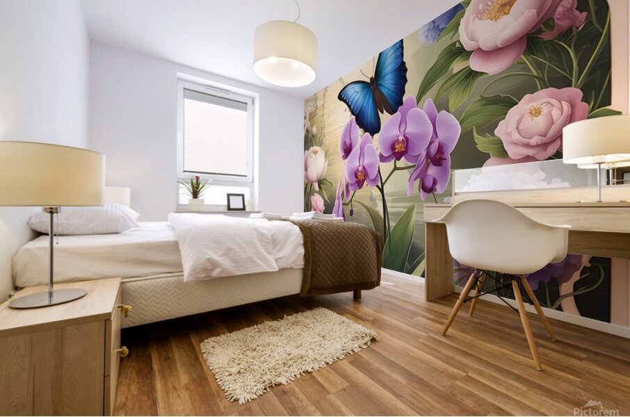 Ethereal Garden Mural print