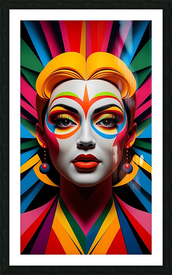 Auras Bold Symphony Picture Frame print