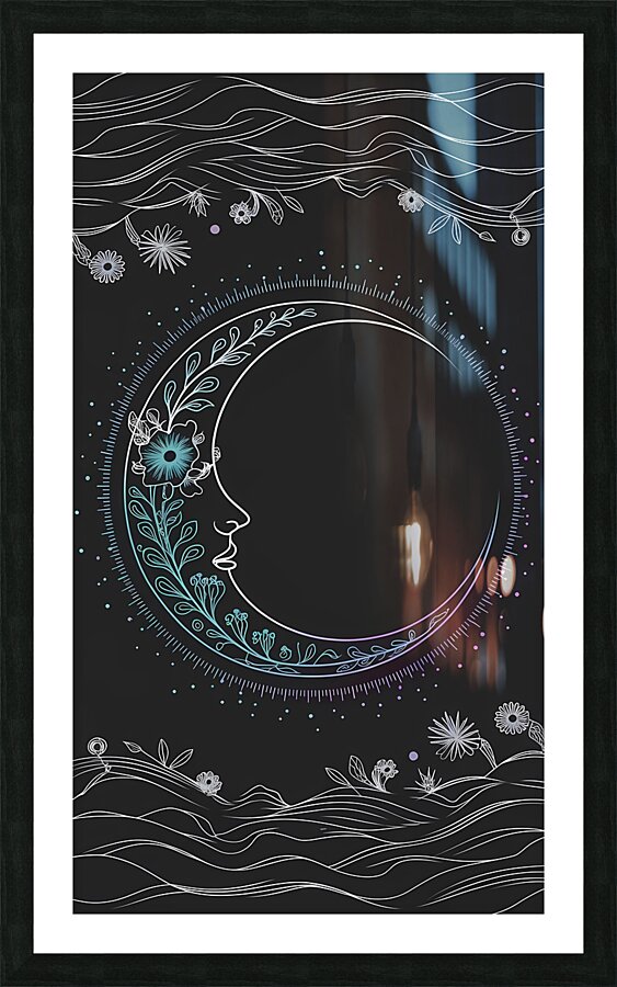 Celestial Harmony Fusion Picture Frame print